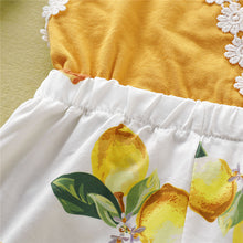 Load image into Gallery viewer, Helen lemon floral romper
