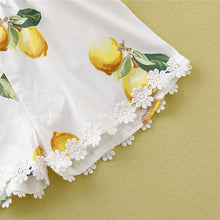 Load image into Gallery viewer, Helen lemon floral romper
