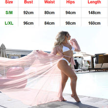 Load image into Gallery viewer, Tiffany sheer beach coverup
