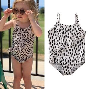 Emily one piece leopard swimsuit