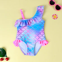Load image into Gallery viewer, Nev mermaid Swimsuit
